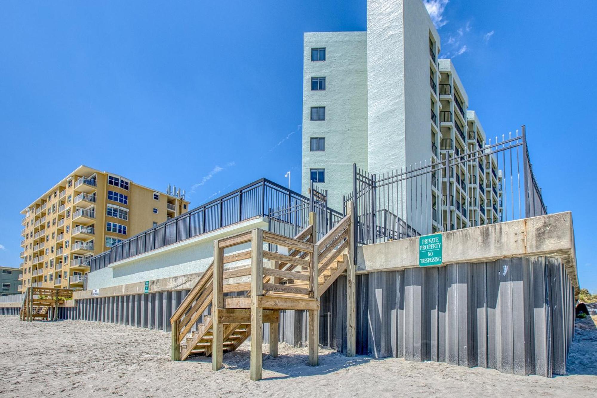 Ocean View With A Beachfront Pool At Ocean Trillium Condo ~ 403 新士麦那海滩 外观 照片